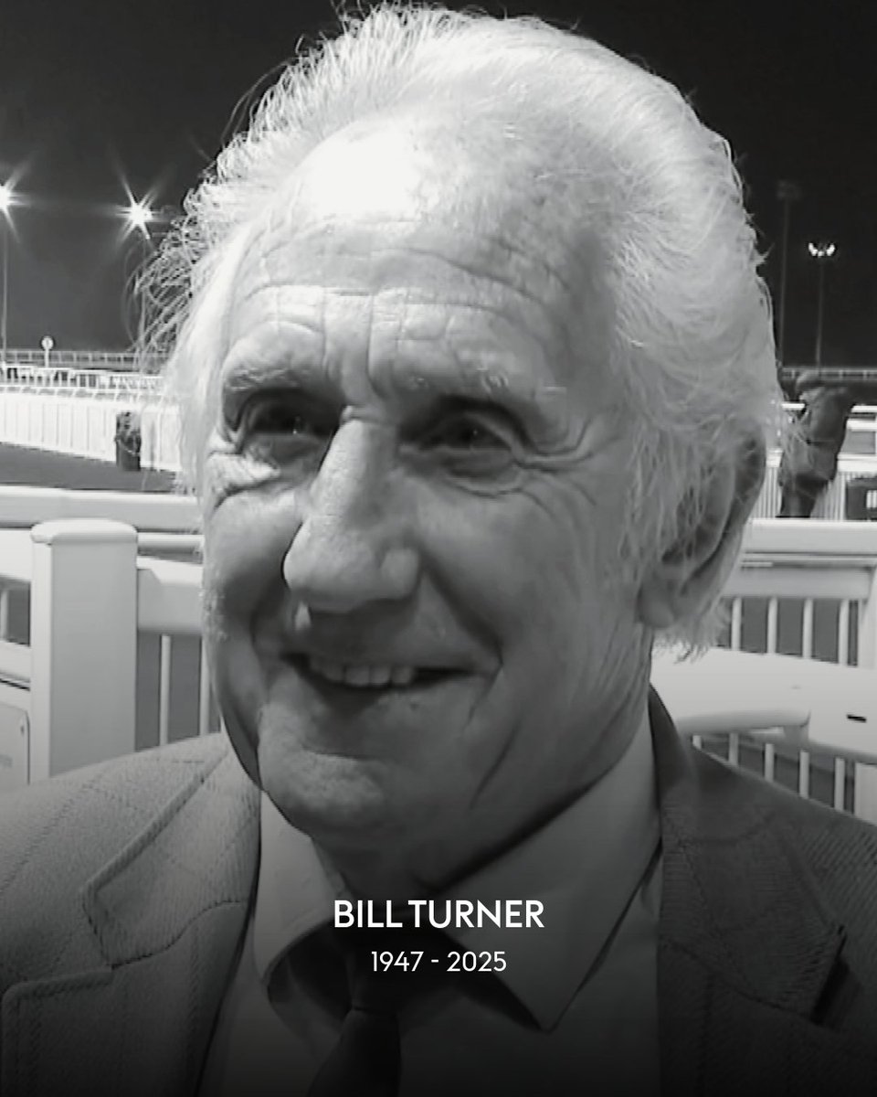 We're sad to learn of the passing of trainer Bill Turner. 

Our thoughts are with his friends and family at this time.