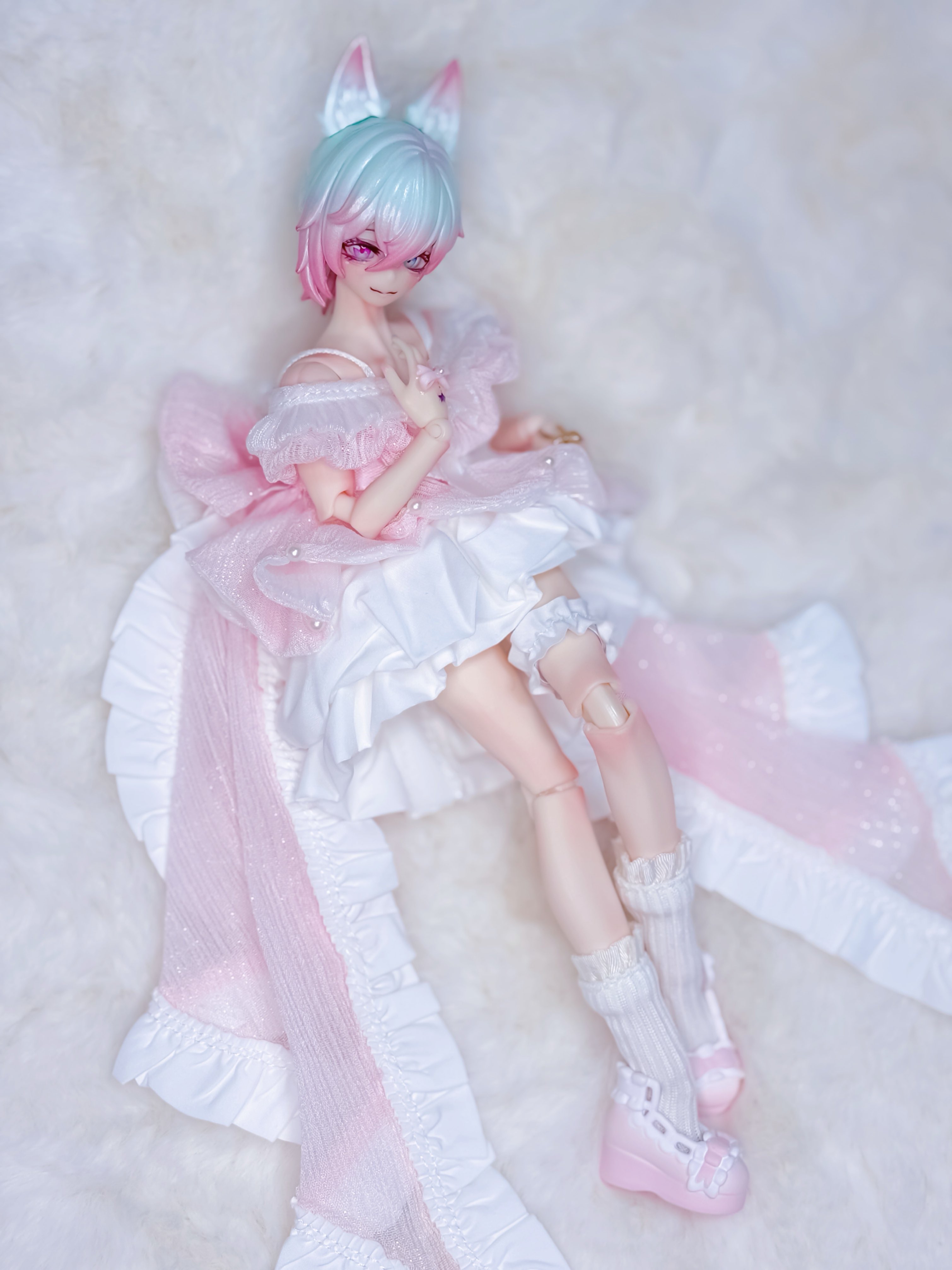 あずき姫様♡オーダー品です(♡ᴗ͈ˬᴗ͈) えっくす☆きゅーと11thシリーズ第8弾「あいか」のお知らせ