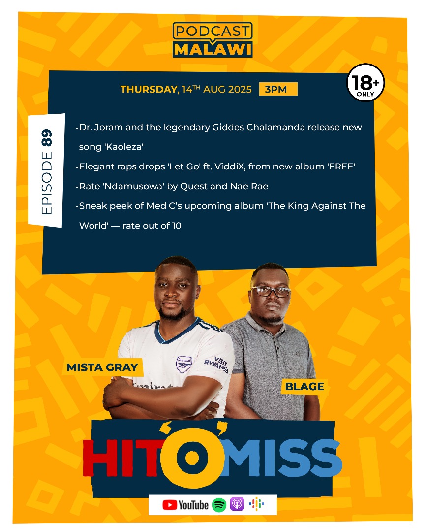 Catch Hit 'O' Miss this afternoon at 3PM CAT:- youtu.be/8nxj1_Qyobo