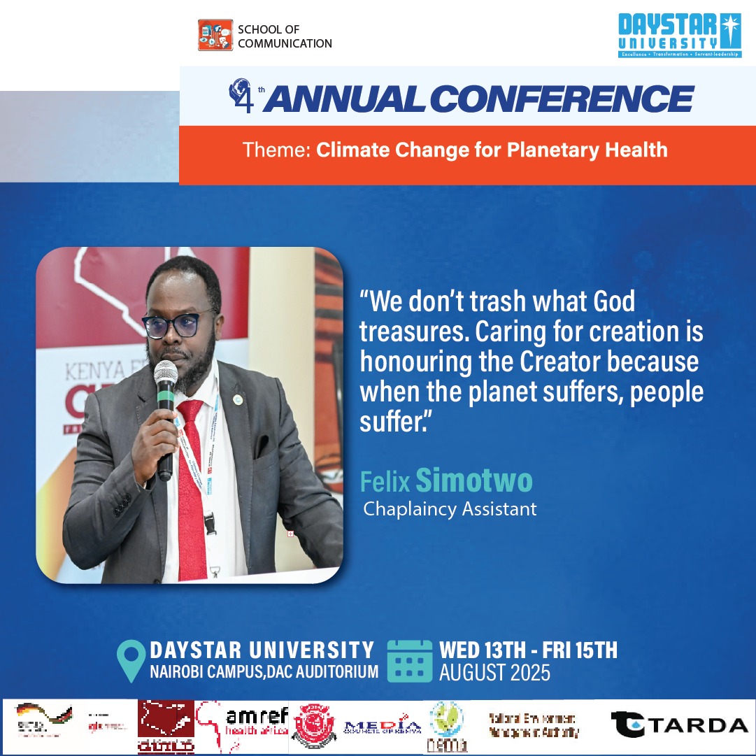 <a href="/_Mu2025/">A Fading Signal</a> <a href="/DaystarUni/">Daystar University</a> Climate Change, Climate ActionKE
⁠#FormNiDaystar <a href="/DaystarUni/">Daystar University</a>