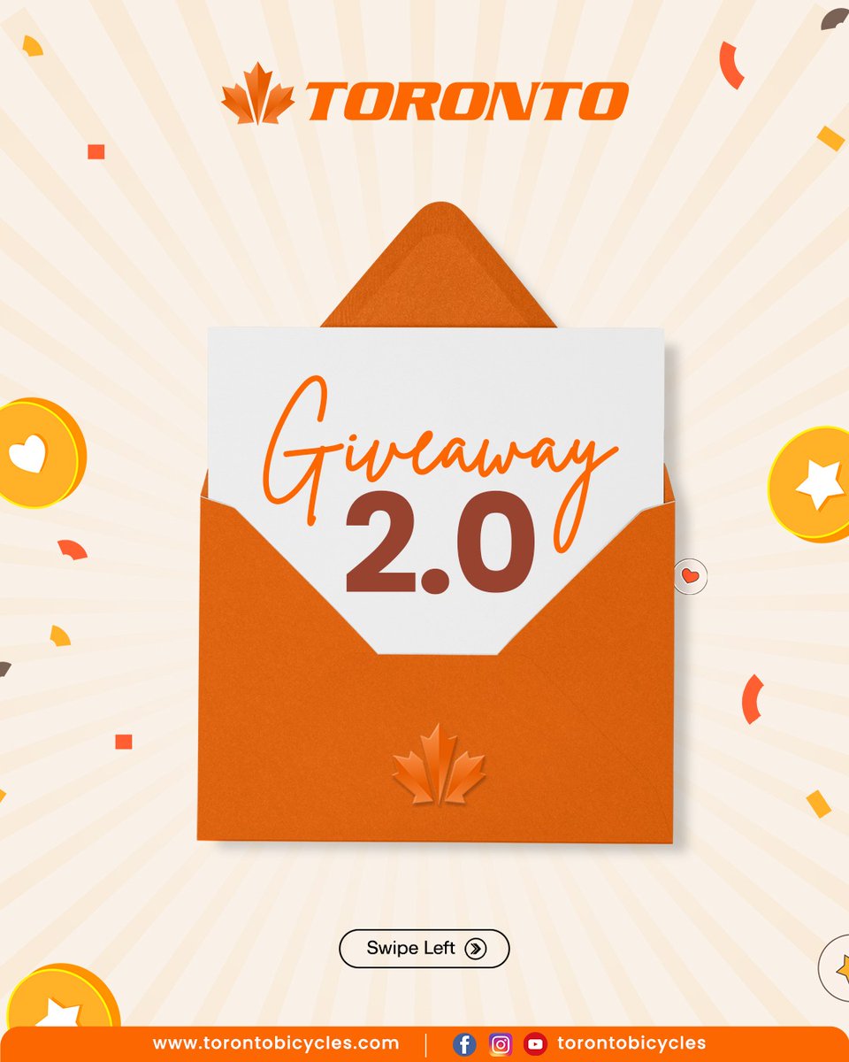 TorontoBic41714's tweet photo. Giveaway 2.0 is HERE! 🎉
Think you’re a true rider? Let’s put it to the test!
Unscramble the cycling words and prove your pedal power.
.
.
.
#TorontoBicycles #Giveaway #CyclingChallenge #TrueRider #ContestAlert #CyclistsOfIndia #RideItYourWay https://t.co/RgdHzMpVrZ