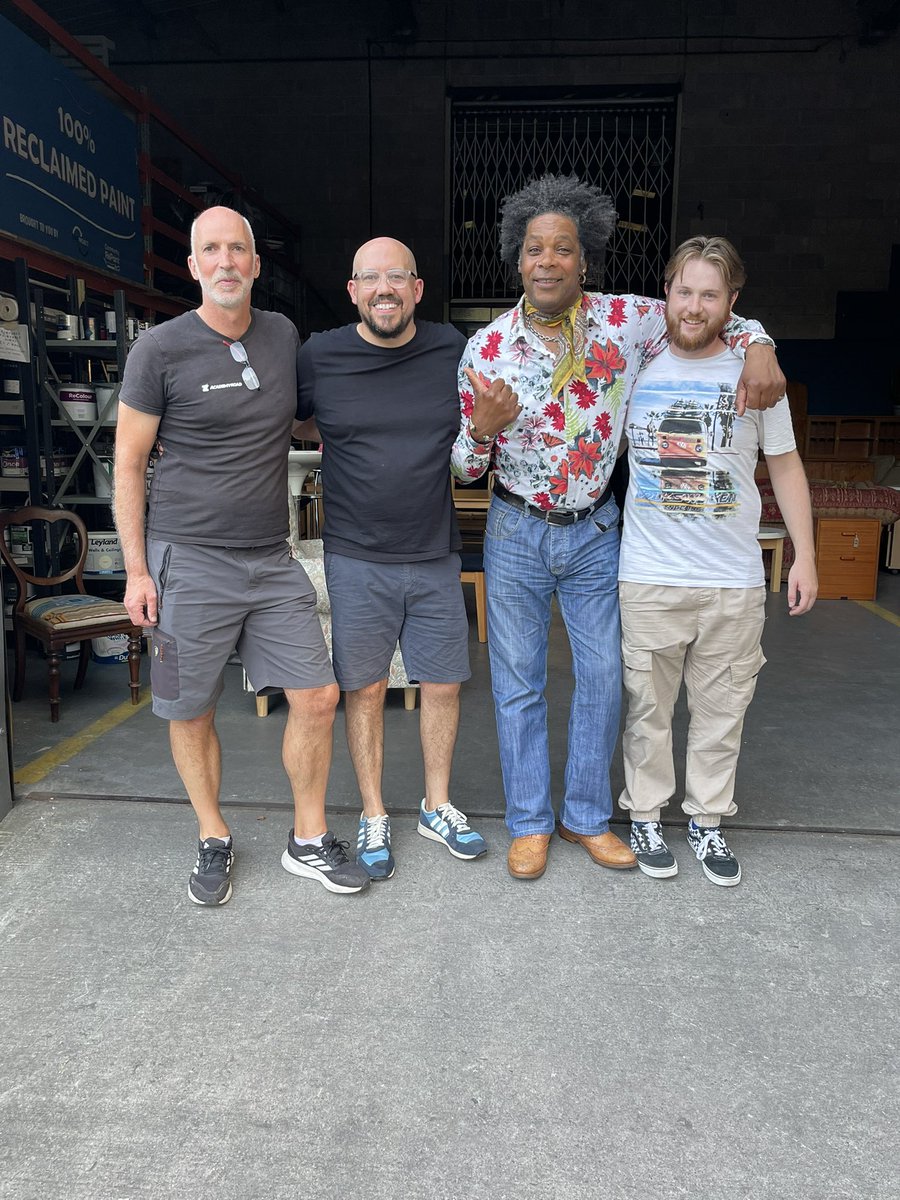 That’s another few programmes in the bag. #bristol you were brilliant and the crew simply second to none 😎