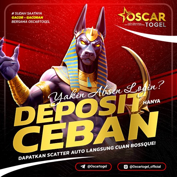 oscartogel9's tweet photo. Deposit Ceban Jadi Cuan Di OSCARTOGEL!
Ayo Gas Daftar!!

FB : https://t.co/EFMP6TGl4m

perkuat kemitraan global Persiapkan Anak Indonesia Manfaat Pajak Pati #PolriPeduliGizi #PanggilanDariKuburTayang Regie pemenuhan gizi nasional Bidang Kerja Status Zakat DREAM FILM OUT NOW https://t.co/QgsaU7cXGT