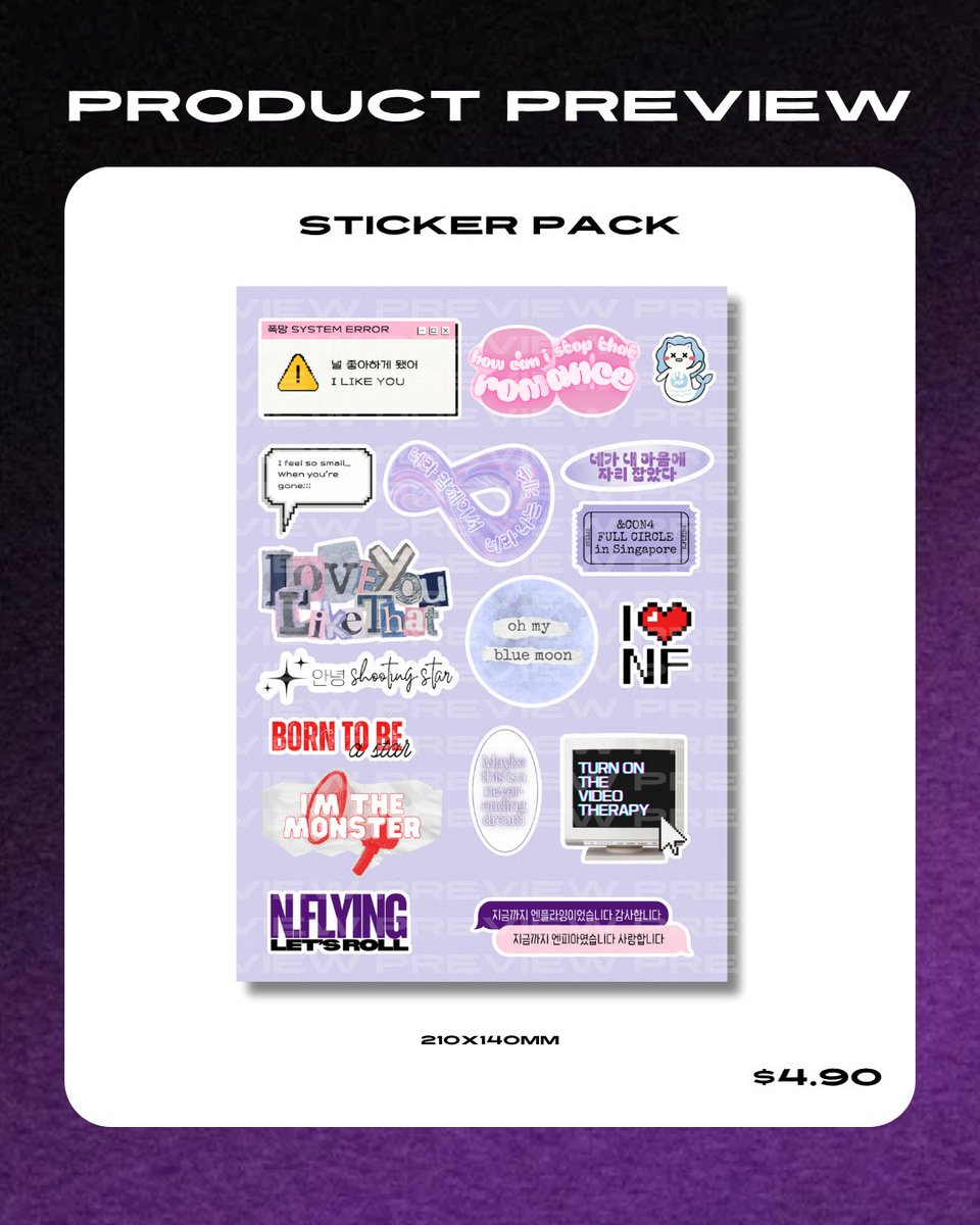 fivedoubletwo's tweet photo. ⚡️SINGAPORE FAN PROJECT FUNDRAISER OPEN⚡️
Hey N.Fias! We need your help to bring our big plans for N.Flying’s SG show to life! ❤️

Awaiting approval:
- banner & mass-singing event
- rooftop star light event
- photo zone
- dress code event
- local snack packs for N.Flying & team

With enough support, we will also be planning to make a cafe event happen!

Here are some cute merch we've come up with that y'all can purchase to help fund the fan projects!
https://t.co/xUyPEe0HsR

#엔플라잉 #이승협 #차훈 #김재현 #유회승 #서동성 #엔콘 #NFLYING #NFLYINGINSG #Full_Circle #Full_Circle_In_Singapore