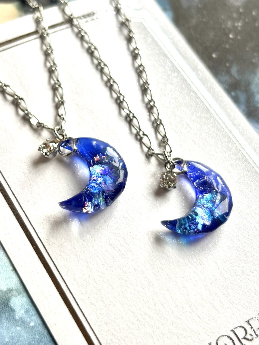 ぬい、ドール用ネックレスの小さな月🌙✨

イベント参加します🌟
8/17 アルトヴァリエ　インテ4号館み35
#artevarie #ハンドメイド