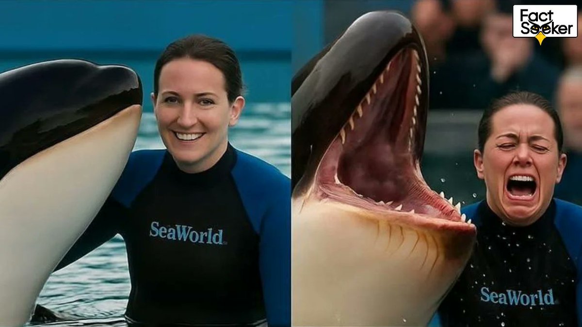 ஜெசிக்கா ராட்கிளிப் என்ற கடல் பயிற்சியாளரை ஒர்கா (Orca) திமிங்கலம் கொன்றதாக பகிரப்படும் AI காணொளி 

இணைப்பு- shorturl.at/Qp1Ji

#AI #fake #fakeinformation #factchecking #factseeker #slpi