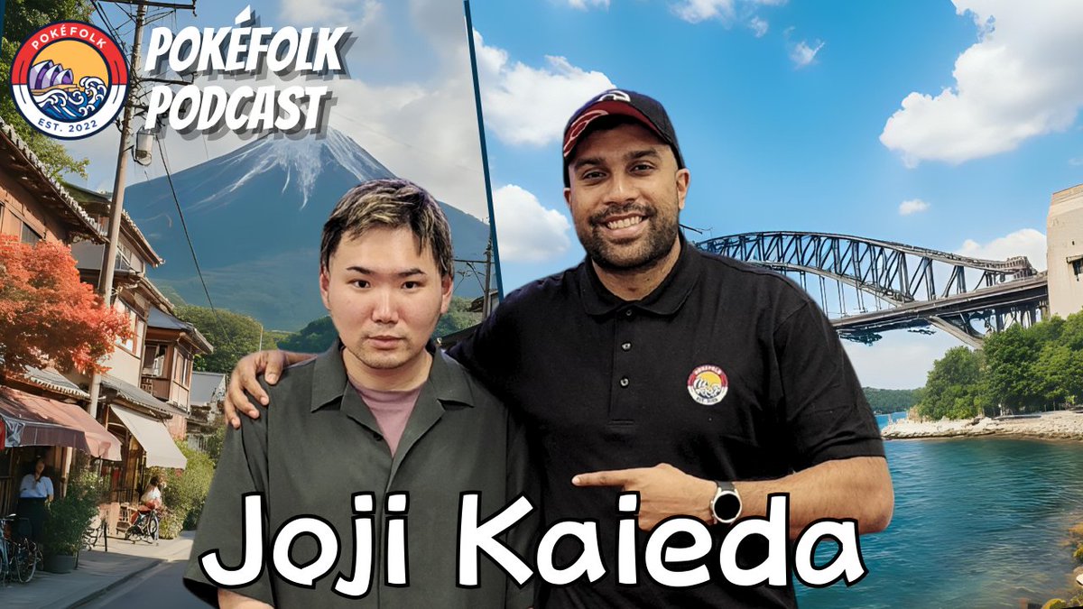 🎙️ The PokéFolk Podcast - Joji Kaieda - #06

🎶Our 6th episode is with Oceania's best Joji (<a href="/mihono_suica/">すいか</a>) he is at Pokemon World Champsionships this weekend in Anaheim to become a VGC World Champion!

Link below!

Youtube:  youtube.com/watch?v=4_YmZ0…