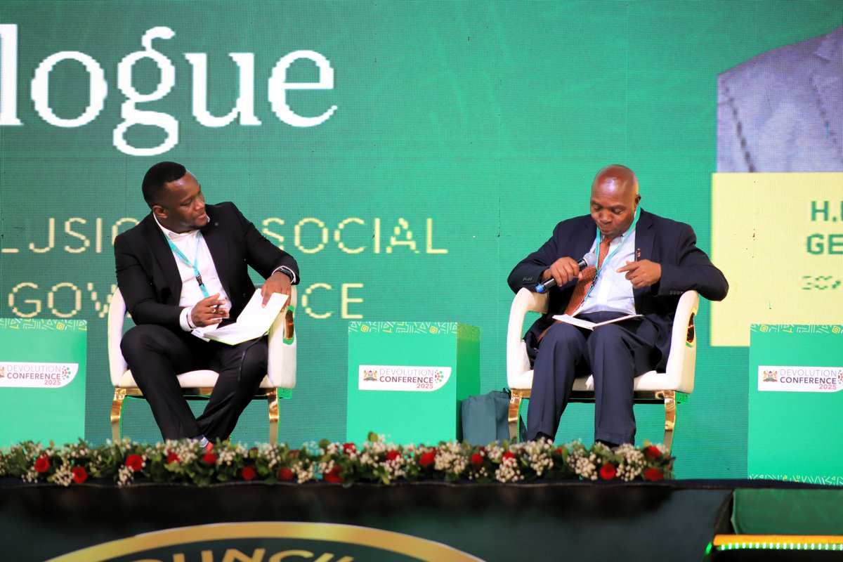 Highlights from the Open Governance, Open Dialogue Side Event 

As we look ahead into the next decade of devolution, there is need to:
1️⃣ Strengthen devolved governance mechanisms.
2️⃣ Redefine citizens’ place in decision-making.
3️⃣ Fuel intentional collaboration &amp; dialogue.