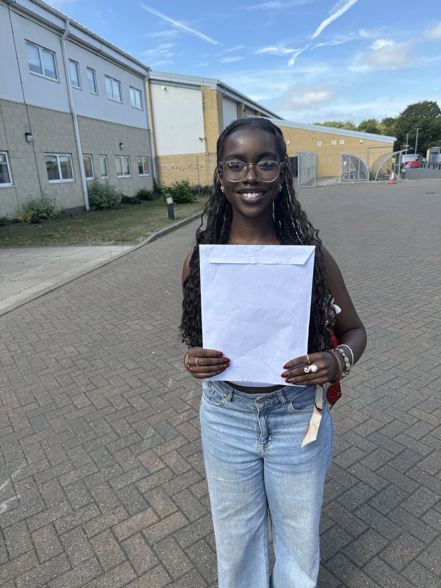 Congratulations to Temidayo who achieved A*A*A and who will study Architecture at UCL!