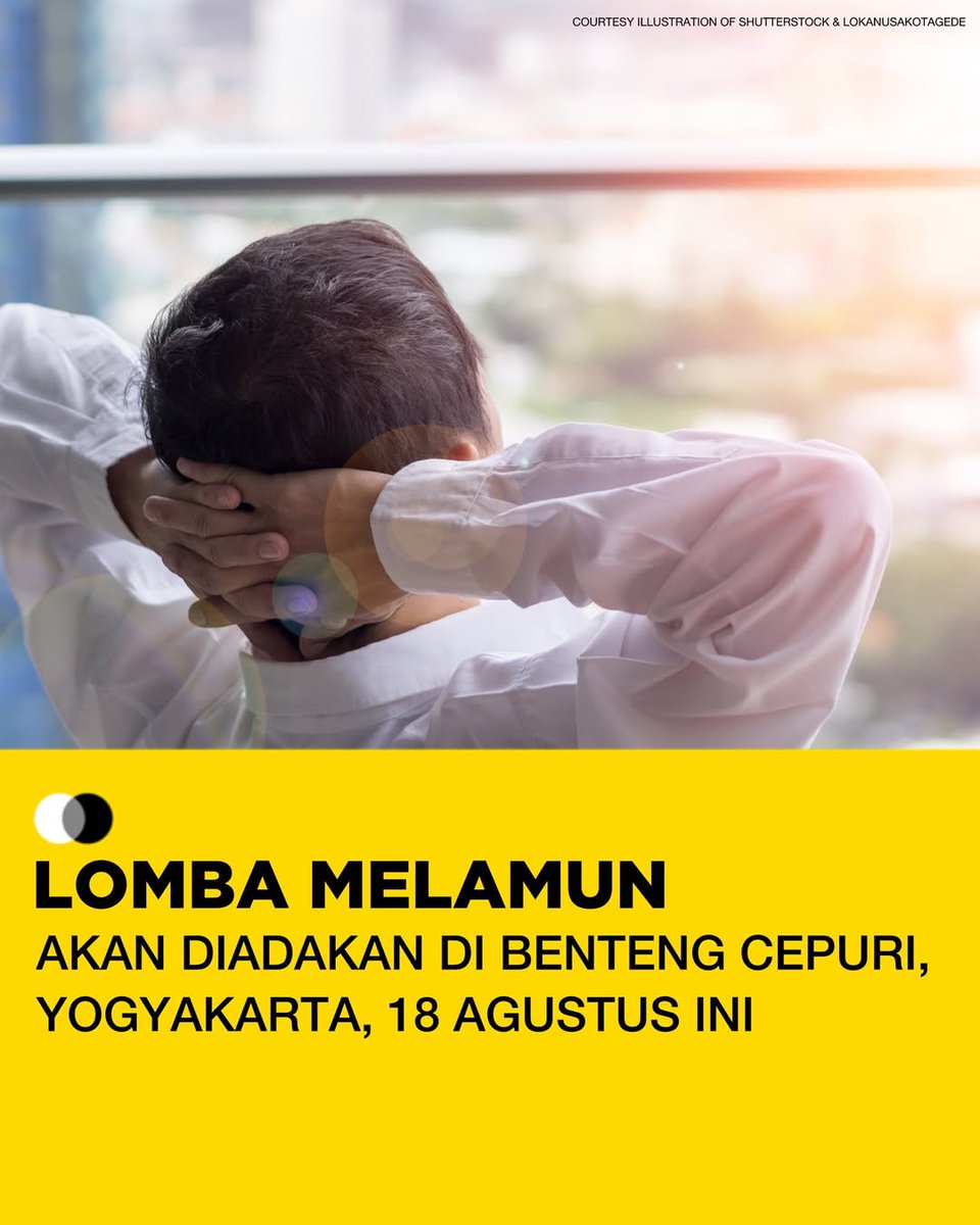 txtfromjogja's tweet photo. Lomba Ndomblong https://t.co/H45DDrCDyS