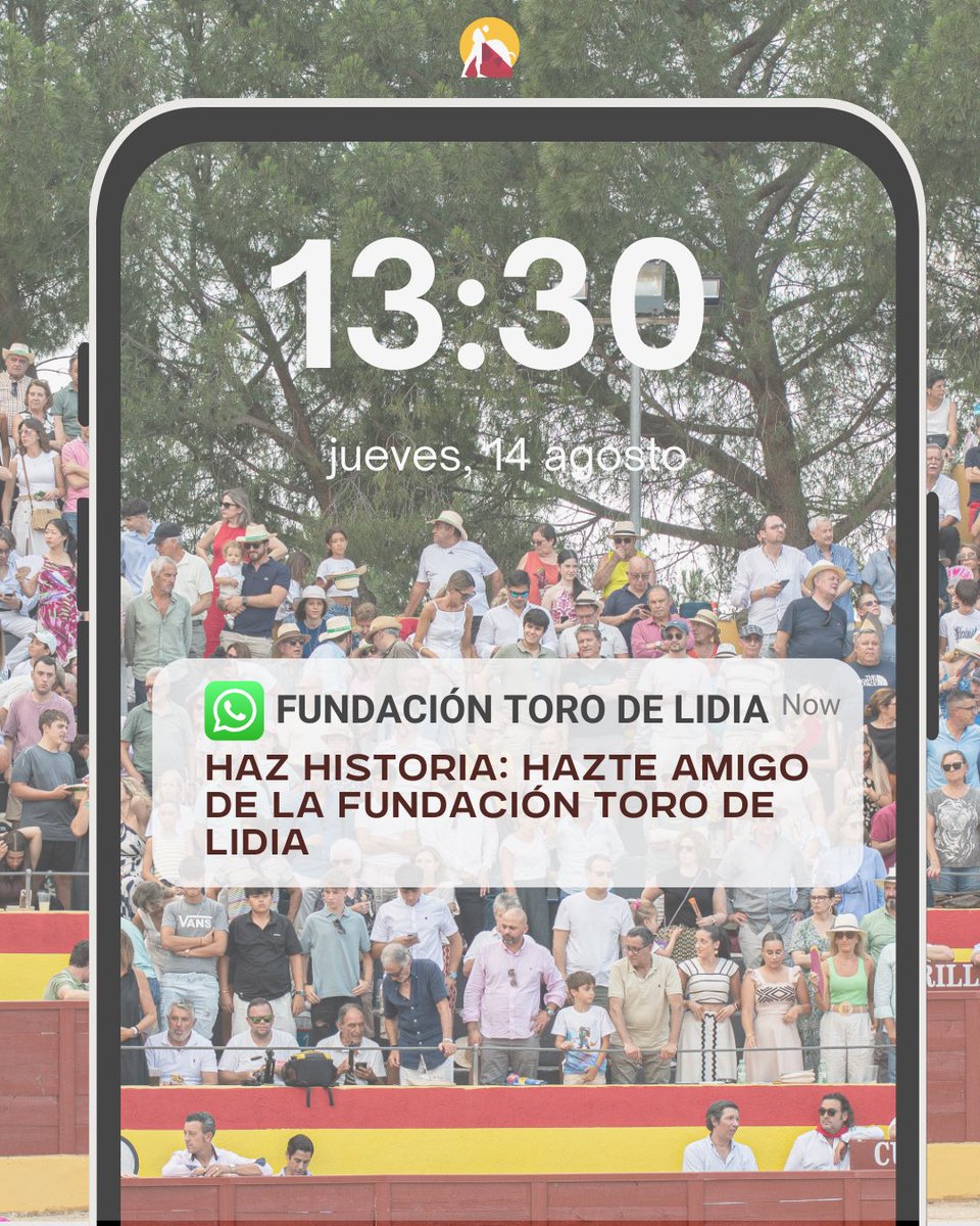 Te hacen falta más 𝐑𝐀𝐙𝐎𝐍𝐄𝐒⁉️

💪🏼🫂Juntos somos más fuertes 

Hazte amigo de la 𝐅𝐮𝐧𝐝𝐚𝐜𝐢𝐨́𝐧 𝐓𝐨𝐫𝐨 𝐝𝐞 𝐋𝐢𝐝𝐢𝐚 aquí:
fundaciontorodelidia.org/club-de-amigos/