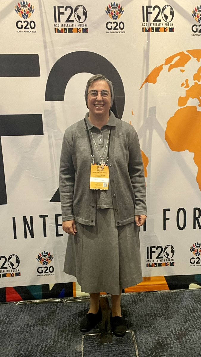 Rampe Hlobo (@rampehlobo) on Twitter photo At the #G20InterfaithForum in Cape Town with some of the Catholic leaders including Sr. <a href="/ASmerilli/">Alessandra Smerilli</a> from <a href="/VaticanIHD/">Integral Human Dev</a> & Fr. Hugh from the <a href="/_SACBC/">SACBC</a>.
#G20interfaith #UbuntuInAction #IF20SouthAfrica
#JubileeYear2025 #Jubilee2025 #G20 #G20Summit At the #G20InterfaithForum in Cape Town with some of the Catholic leaders including Sr. <a href="/ASmerilli/">Alessandra Smerilli</a> from <a href="/VaticanIHD/">Integral Human Dev</a> & Fr. Hugh from the <a href="/_SACBC/">SACBC</a>.
#G20interfaith #UbuntuInAction #IF20SouthAfrica
#JubileeYear2025 #Jubilee2025 #G20 #G20Summit