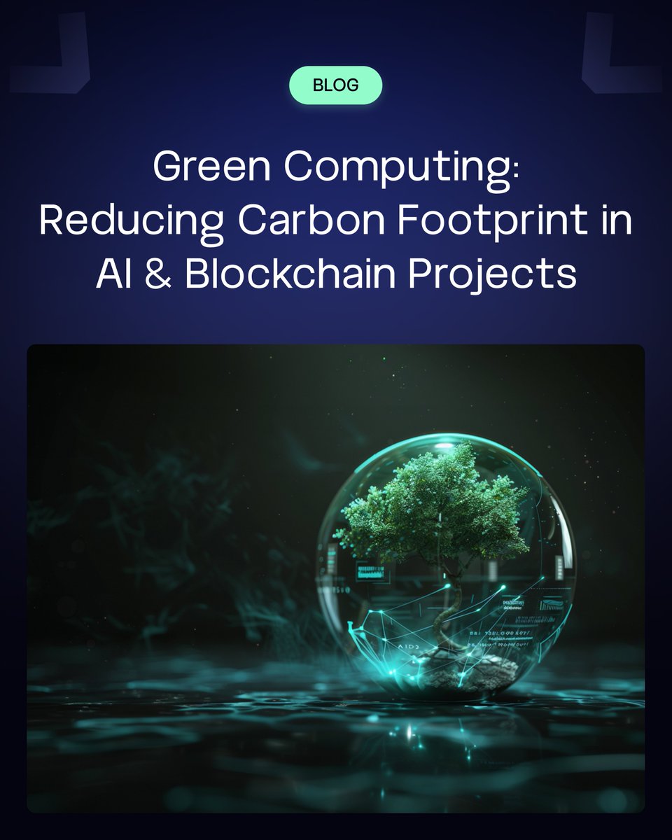 Consensus_Labs's tweet image. Sustainable AI &amp;amp; blockchain are possible. Cut energy use by up to 90% with smarter training, greener consensus, and on-chain carbon accounting.

Read more: consensuslabs.ch/blog/green-com…

More explore: linktr.ee/consensuslabs

#ConsensusLabs #GreenComputing