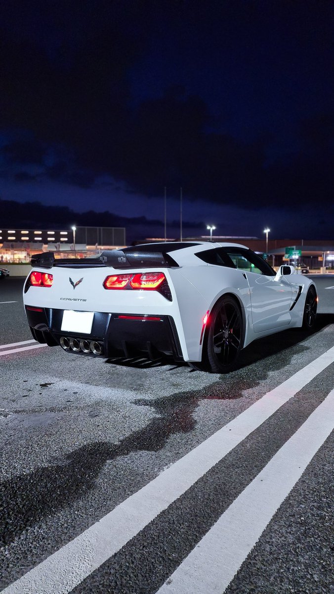 c7corvette75's tweet photo. 昨夜の古賀PAで撮った写真が良すぎる
いいケツしてる https://t.co/GawlGLIUMF