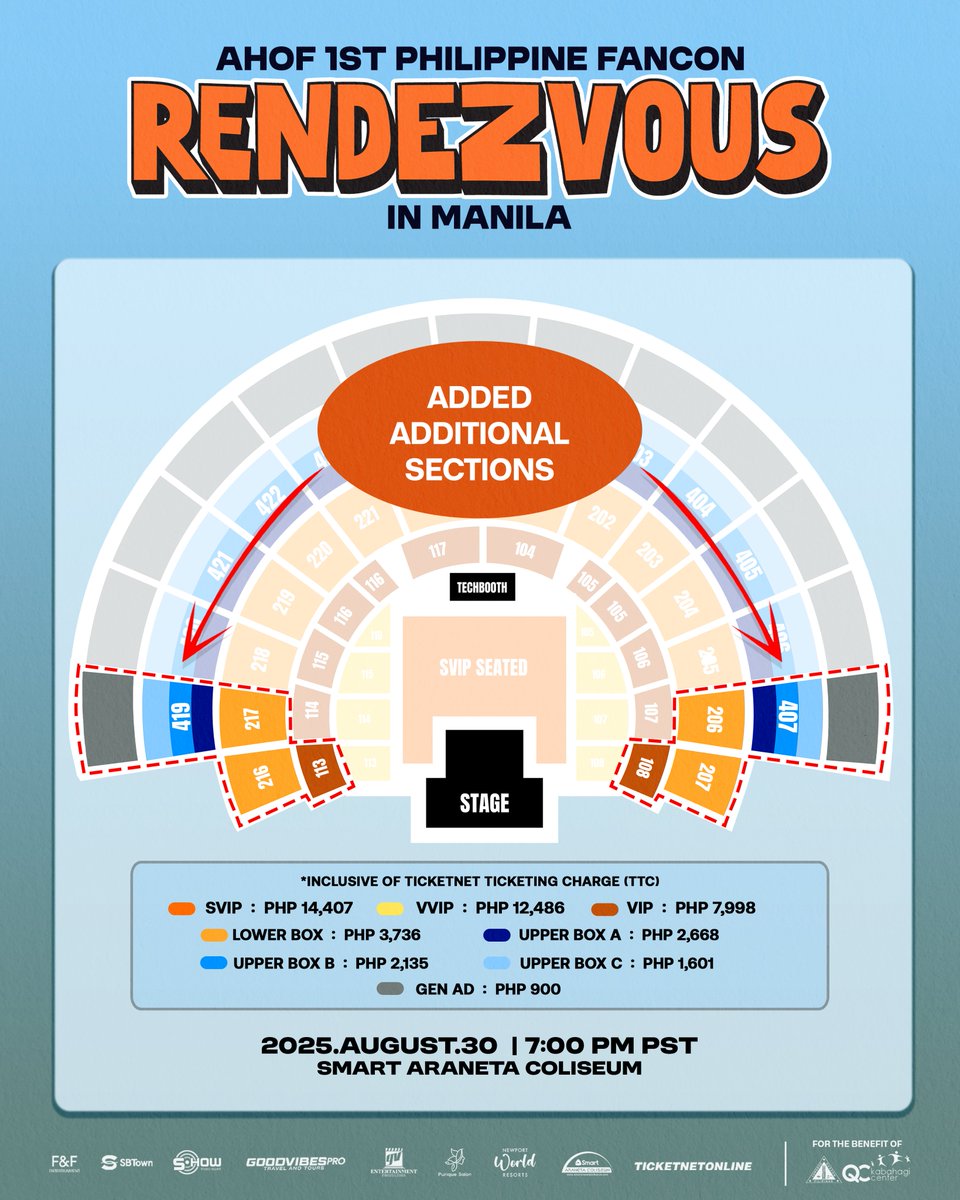officialsbtown's tweet photo. Due to your overwhelming love and support for AHOF, we'll be adding MORE SEATS so more fans can experience the FanCon LIVE! 💕

Additional Seats Ticketing Details:
🗓 August 17, 2025 - 12:00PM PST
🎟️Ticket Link: https://t.co/vxF4PlTUZZ https://t.co/2NFdDrEmLN