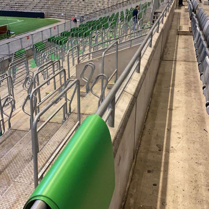 Alla på den norra kortsidan, lyssna på capos för tifots start och slut. Förbered er på att hålla uppe länge! #Bajen