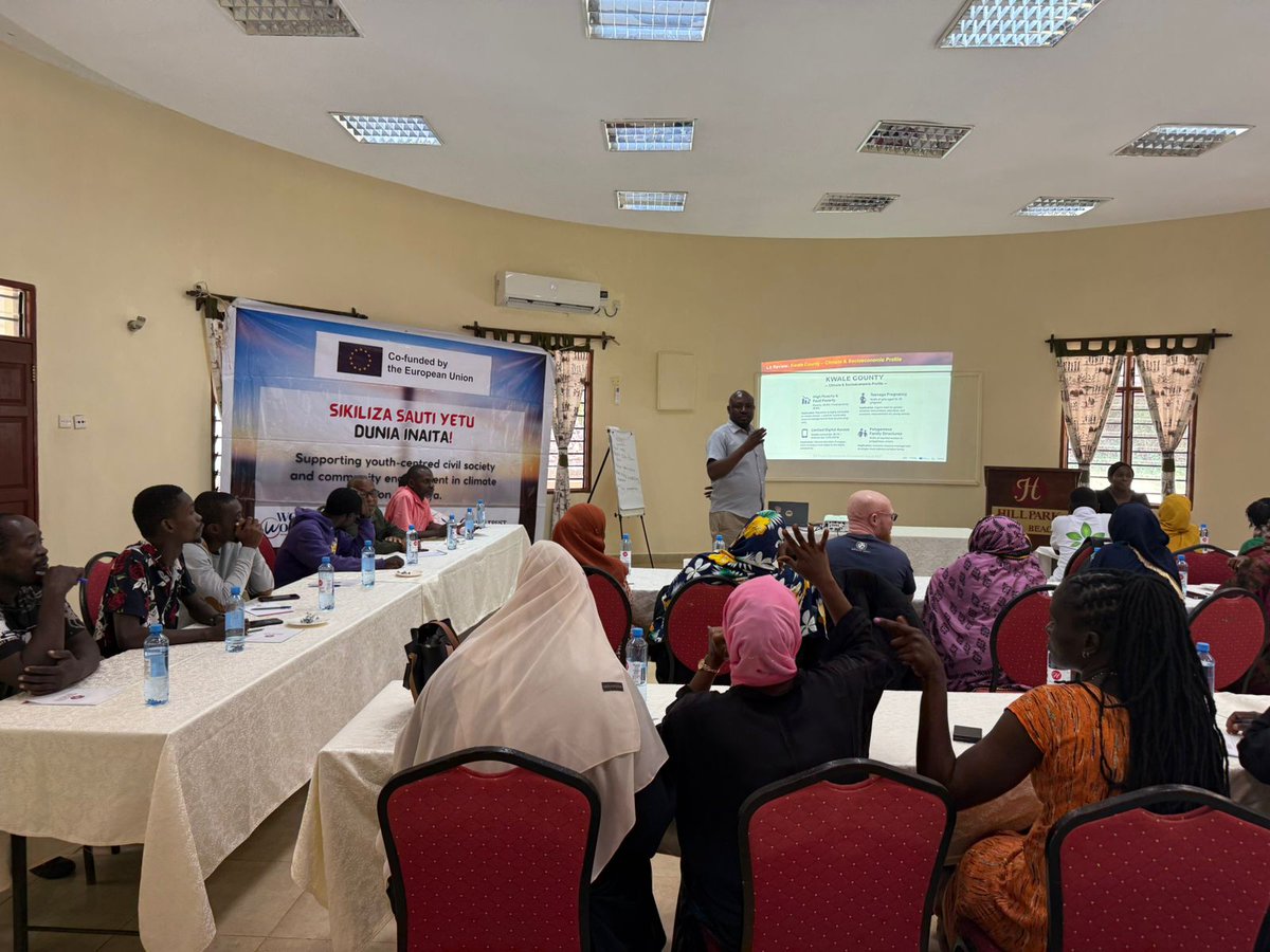 Today in Kwale we are disseminating findings from our participatory research under the Sikiliza Sauti yetu Dunia inaita! Project, which captures the voices, perceptions and lived experiences of communities on natural resource management, environmental issues, and local