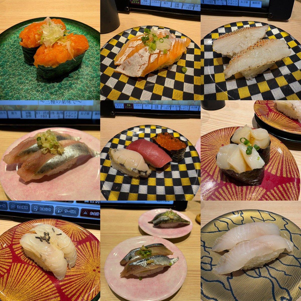 札幌旅行中に配信を見ながら移動や、順番待ちしてなごやか亭で食べたお寿司 #枢ごはん