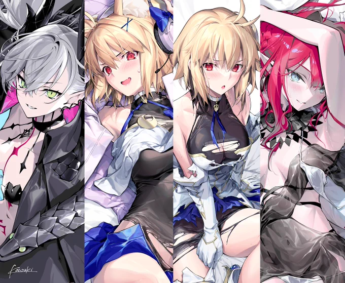 C106【夏コミ】新作グッズ通販お品書きです! BOOTH▼ ◆アルクェイド【ファンタズムーン】抱き枕カバー ◆バーヴァンシーB2タペストリー(ちょっとH版もあるよ) ◆リリス【等身大・B2】タペストリー すべて締切日【8月18日23:59】