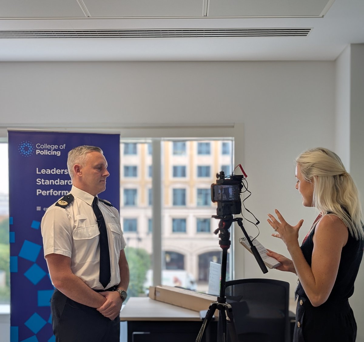 College of Policing tweet media