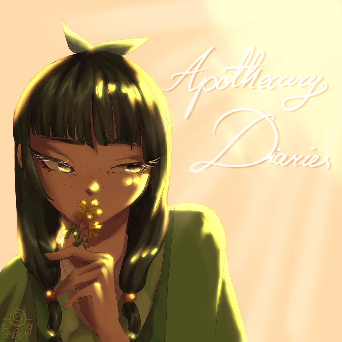 iczkowa's tweet photo. Watching Apothecary Diaries has been more enjoyable than I expected #apothecarydiaries #kusuriyanohitorigoto #Maomao https://t.co/PNMinqPRVR