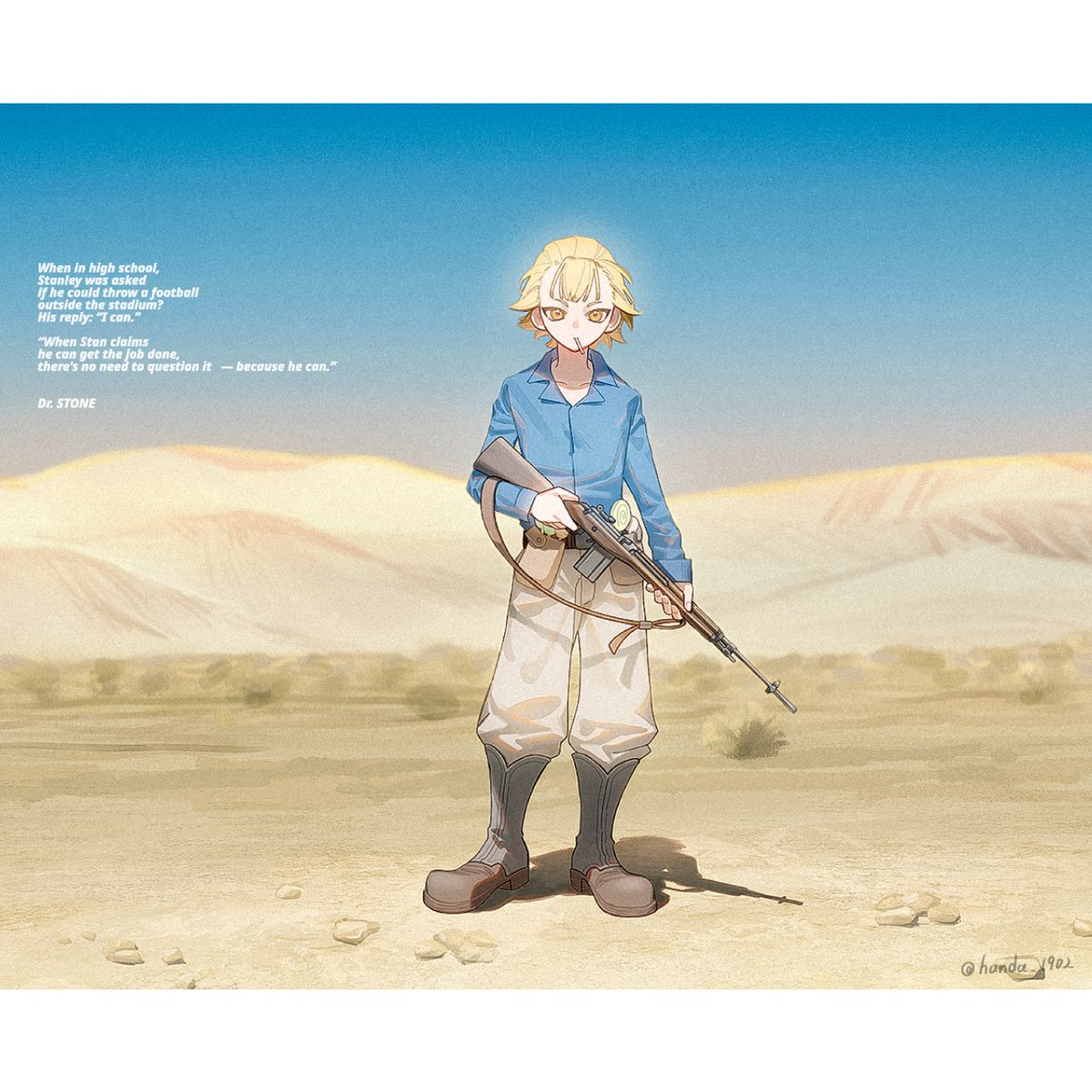 Stanley Snyder
#DrSTONE #dcst