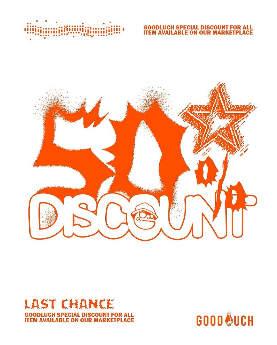 Nah goodluch diskon tuh ✨