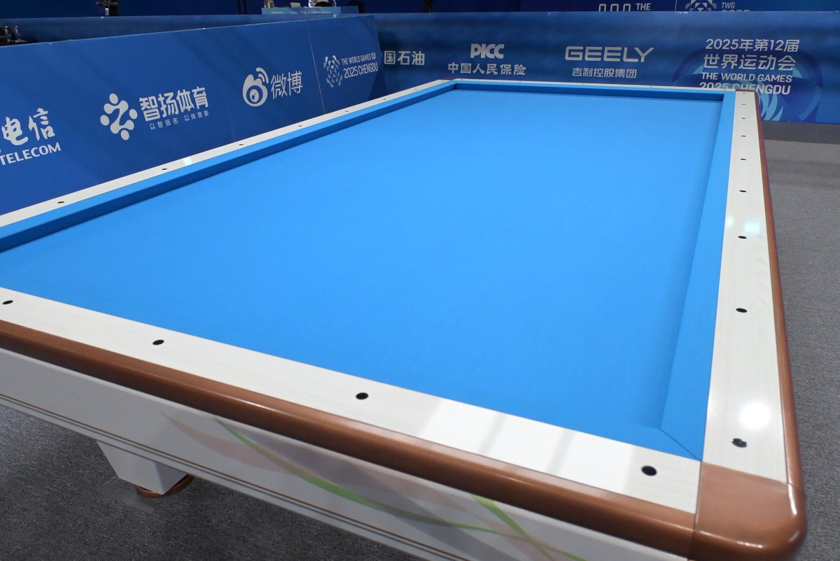 A huge thank you to all our partners for their incredible support during the World Games 2025 in Chengdu!

#TWG2025 #WCBS #Billiards