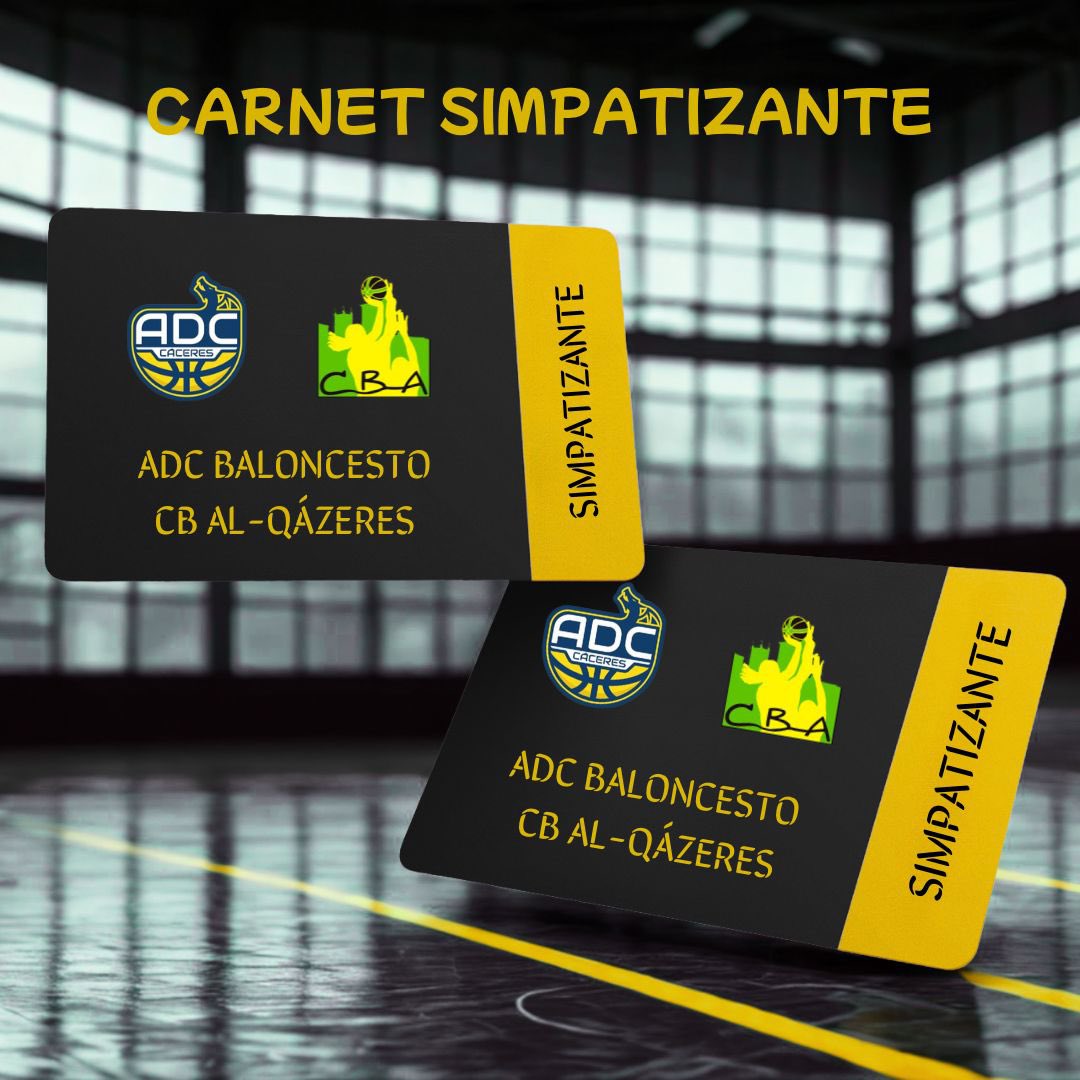 adcbaloncesto's tweet photo. 💛 Sacamos el Carnet simpatizante.

🔝Aprovéchate de las ventajas y descuentos que ofrecemos.

No dejes pasar la oportunidad. 🫵🏻 https://t.co/aXq20HEVze