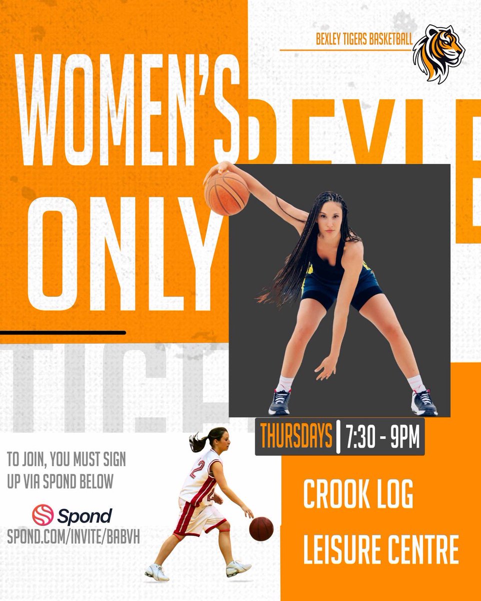 Today we launch our first Women’s Scrimmage in the heart of Bexley. If you want to hoop, join our Spond group: spond.com/invite/BABVH