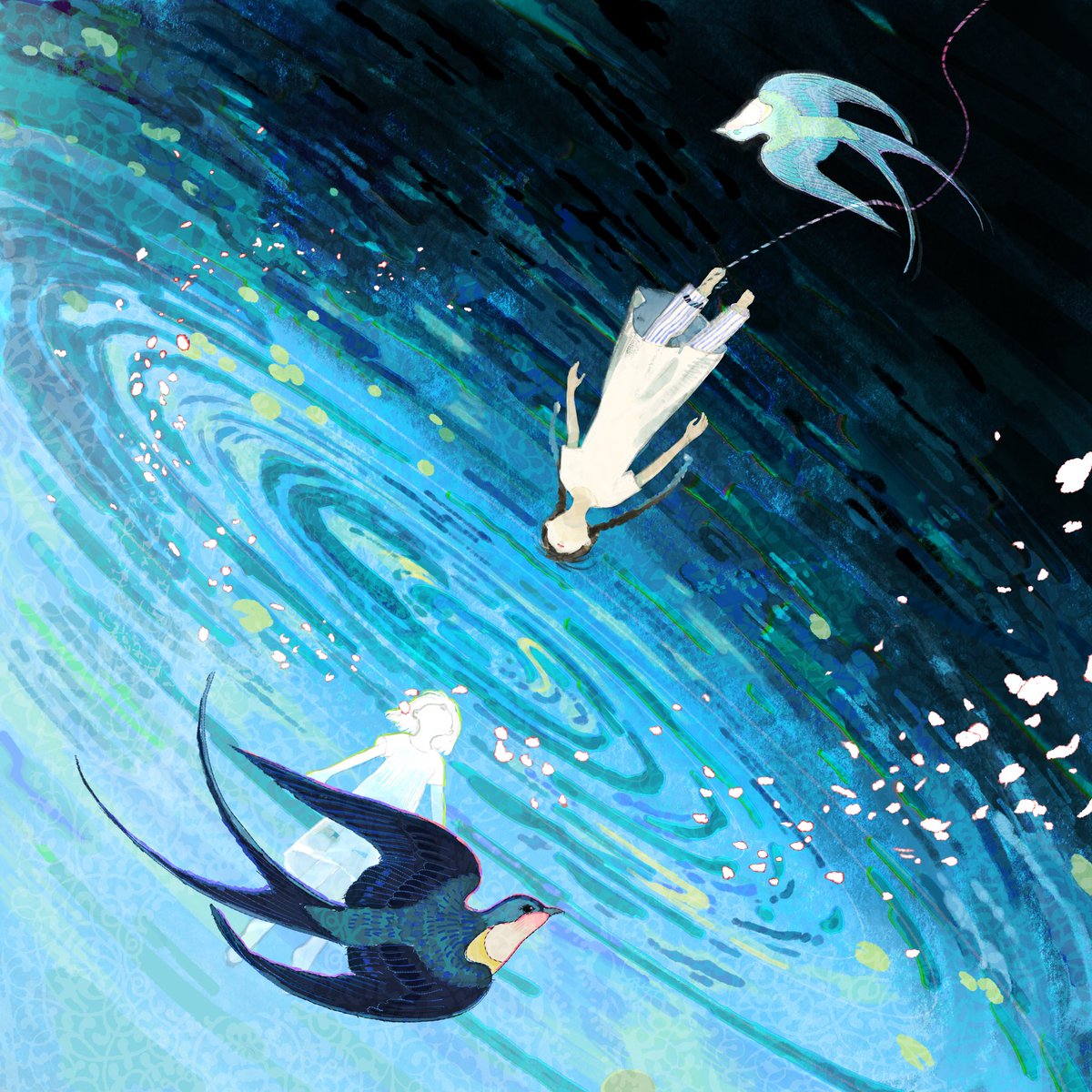 蓝色纹路🩵
blue brushstrokes