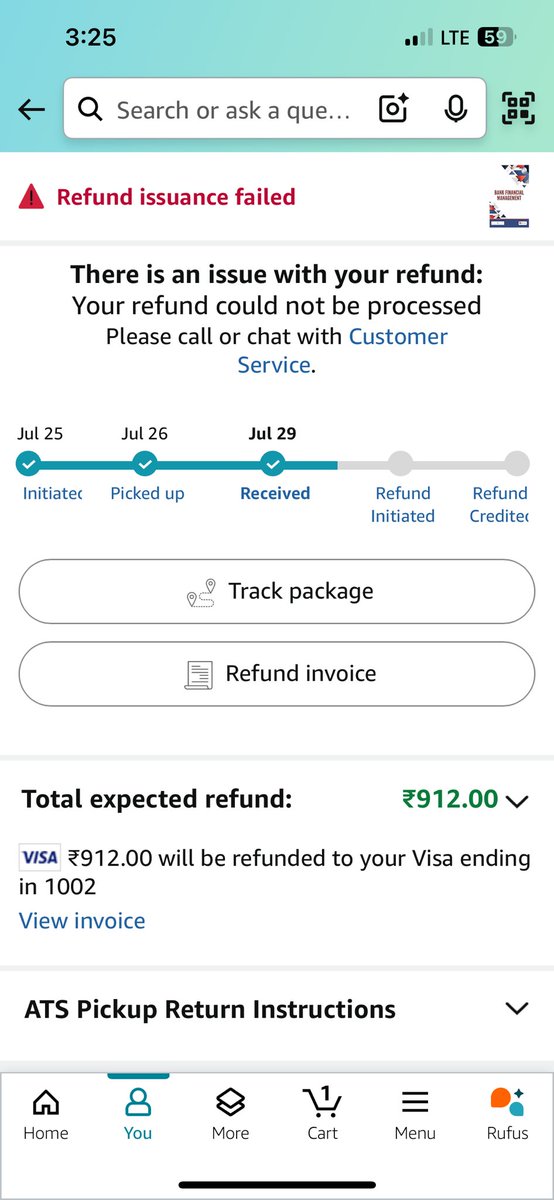 patraranjit0's tweet photo. Hey @amazonIN @AmazonHelp I have yet to receive a refund https://t.co/TAUiLzDESp