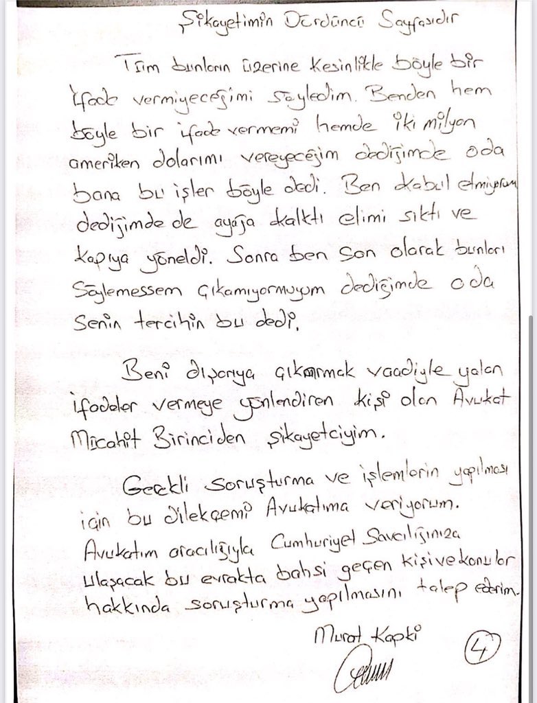 muratemir_dr's tweet photo. AKP’nin en tepe karar masasında oturmuş, çıktığı her ekranda yeminli CHP düşmanlığı kusmuş, Sn. Özgür Özel ve Sn. Ekrem İmamoğlu’na ağız dolusu hakaret etmiş bir isim: Mücahit Birinci.

Şimdi rezaletin büyüğüne hazır olun!
📌 İBB kumpasından tutuklu bir isme, hazır şablon bir yalan ifade götürmüş.
📌 Ayrıca 2 milyon dolar istemiş, karşılığında tahliye sözü vermiş. 
📌 O ifadede Sn. Özgür Özel ve Sn. Ekrem İmamoğlu hakkında alçakça iftiralar var.

Olayın birebir tanığı Murat Kapki, bu pis pazarlığı savcılığa bildirdi.

Artık mızrak çuvala sığmıyor!
✅ İBB kumpası çökertildi.
✅ Yargı eliyle kurulan tuzak ortaya saçıldı.

Şimdi sıra yargıda!
Bağımsız mısınız, yoksa sarayın emir eri mi? Hep birlikte göreceğiz.

Genel Başkanımız Sn. Özgür Özel’in sözleri nettir:
Ak Toroslar çetesi darmadağın edilmeli, kumpas davasından tutuklu bütün arkadaşlarımız ve bürokratlarımız hemen serbest bırakılmalıdır!

Bu millet kumpasçılara pabuç bırakmaz, bırakmayacak!