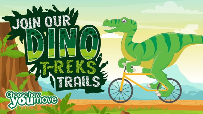 Active Together | Let's Get Moving (@activellr) on Twitter photo Attention families! 📢
Have you caught all the dinosaurs yet in Leicestershire yet? 🦖
Simply choose a local park, find the dinosaurs and complete a <a href="/CHYMLeics/">ChooseHowYouMove</a> Dino trail! 🦕
Take a look at which parks contain our Jurassic friends! ow.ly/HaEp50WokjS
#LetsGetMovingLLR Attention families! 📢
Have you caught all the dinosaurs yet in Leicestershire yet? 🦖
Simply choose a local park, find the dinosaurs and complete a <a href="/CHYMLeics/">ChooseHowYouMove</a> Dino trail! 🦕
Take a look at which parks contain our Jurassic friends! ow.ly/HaEp50WokjS
#LetsGetMovingLLR