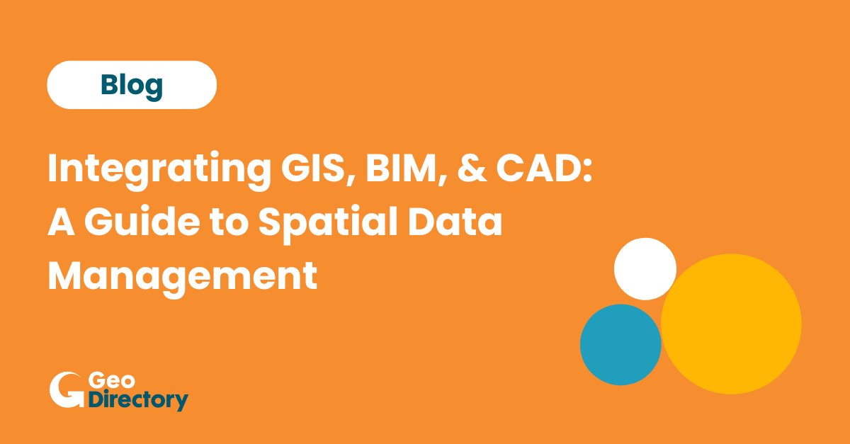 Bringing GIS, BIM &amp; CAD Together — Why It Matters 🌍

When you combine Geographic Information Systems (GIS), Building Information Modelling (BIM) and Computer-Aided Design (CAD), you open the door to a whole new way of working with spatial data. It means:

🔍 More accurate and