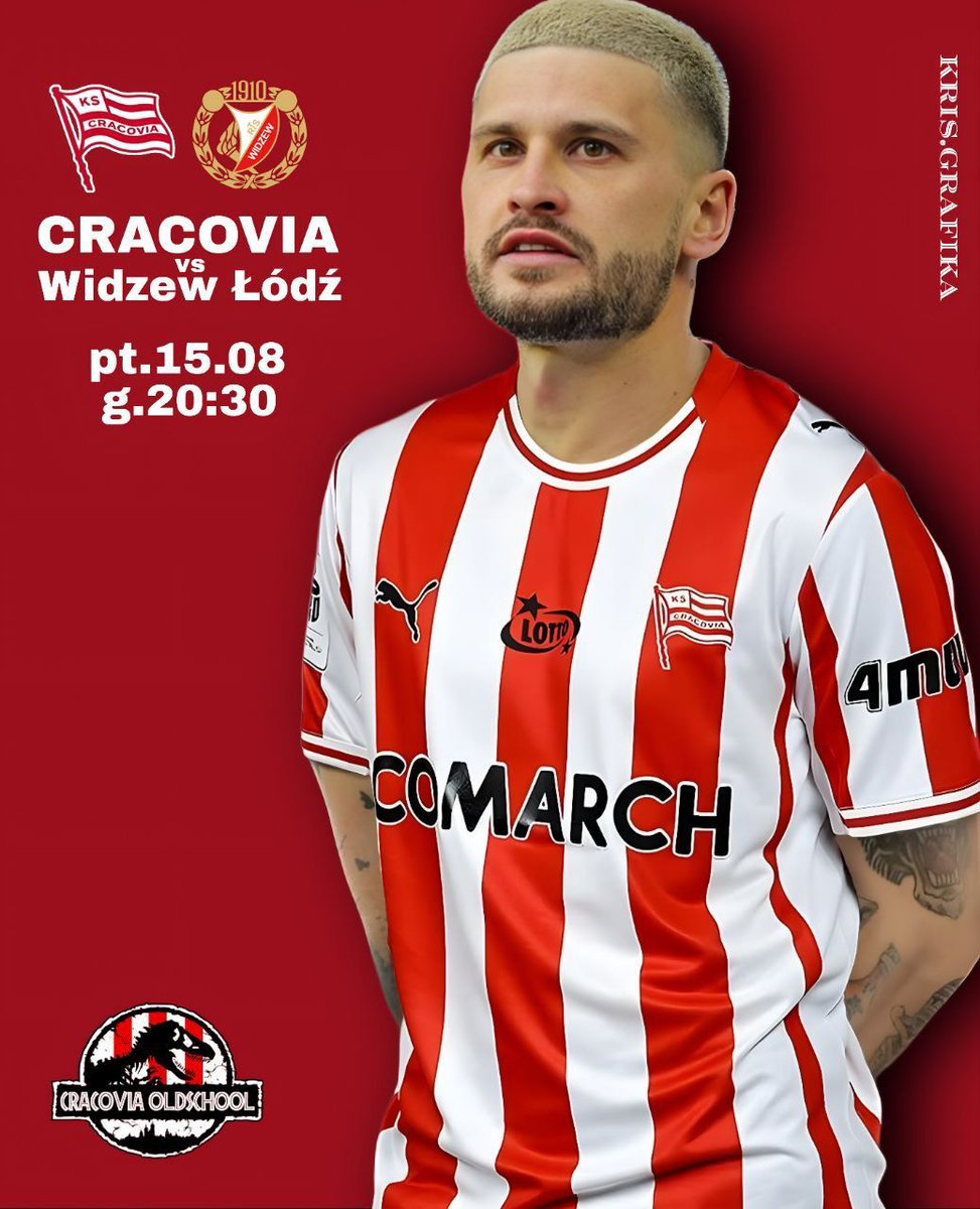 CRACOVIAOLDSCH1's tweet photo. JUŻ JUTRO ⚽️
Cracovia vs Widzew Łódź 
⚪️🔴⚪️🔴⚪️🔴⚪️
#MK43
#WszyscyNaMecz 
#ZjednoczonaCracovia https://t.co/NmoIzaENSZ
