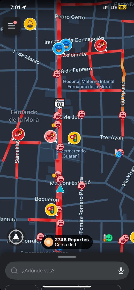 Lindo día para un apagón General
gracias Ande