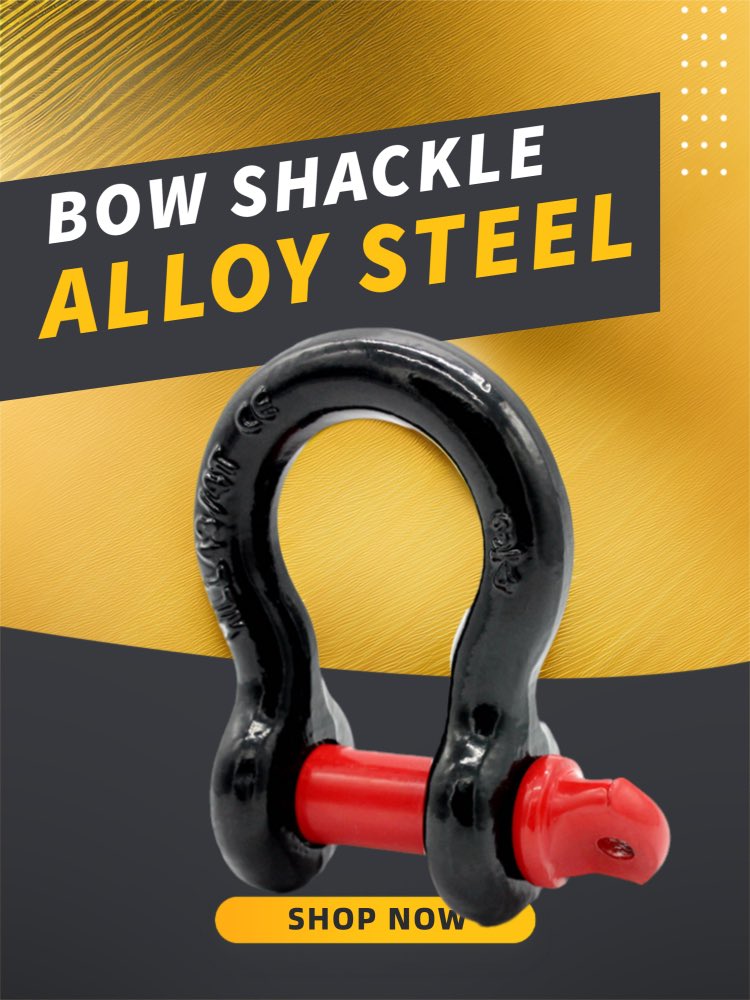 JudyANYUE's tweet photo. Are you in need of a reliable and heavy-duty bow shackle? Look no further! Our Rigging U.S. Type Forged Alloy Steel Pin Anchor Shackle is the perfect solution for your lifting and rigging needs. Trusted by over 1000+ enterprises, https://t.co/kUZNXIzu67