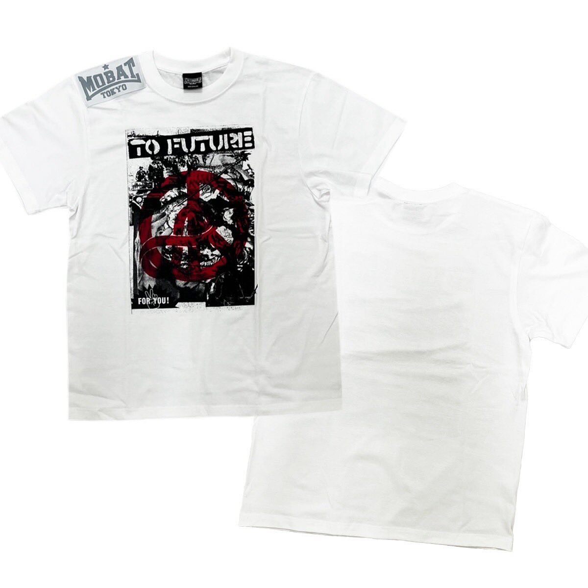 mobstyles_staff's tweet photo. 【NEWS!!】
TO FUTRE GIG × MOBSTYLES コラボTシャツ販売!
明日新代田FEVER にて開催のTO FUTURE GIG IN TOKYO 2025 にて会場販売をします!
グラフィックアーティスト 河村康輔氏による反戦平和のアートワークがインパクトのある一枚です!
ご来場の皆様はお見逃しなく!
#MOBSTYLES #TOFUTURE #東京 https://t.co/tmLCudFtCM