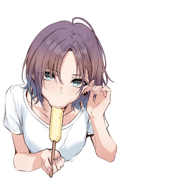 最近はシャニマス系とかを練習でのんびり描いたりしてますね、落書き浅倉 