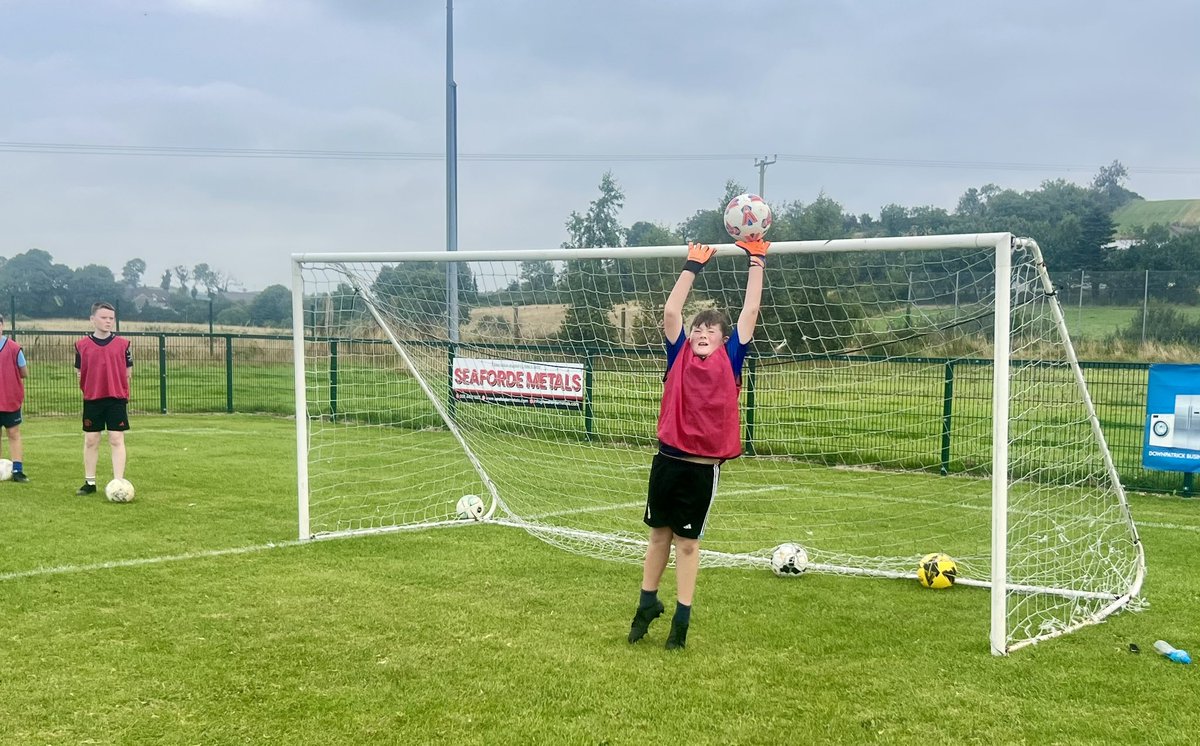 Day 4 at ⚽️ camp. 
Thirsty work this football 🥤 ⚽️ 
Thanks <a href="/FcDrumaness/">Drumaness Mills FC</a>