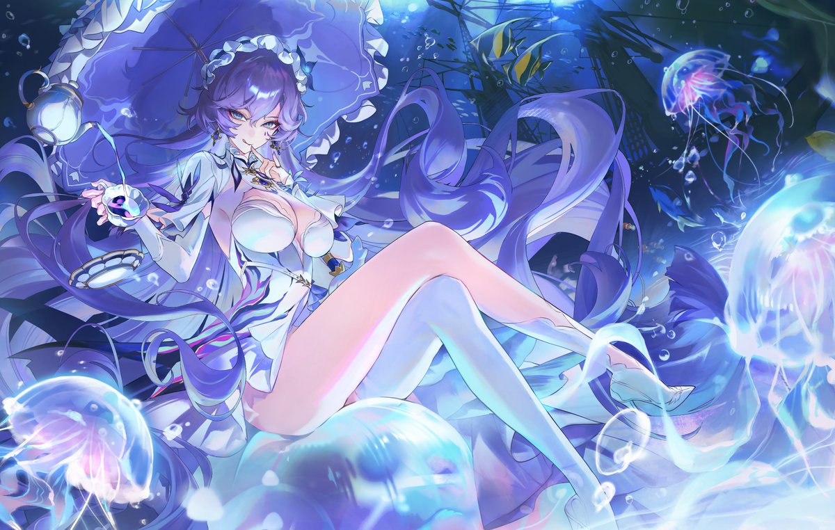 z_coring's tweet image. 🪼 #WutheringWaves #Wuwafanart #Cantarella