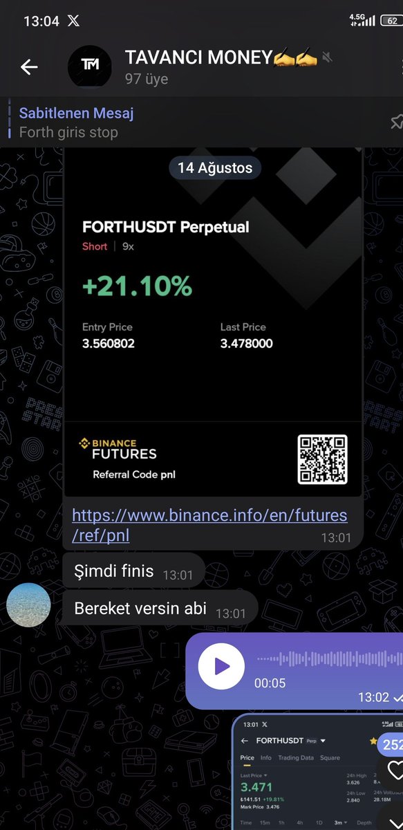 moneyizmm's tweet photo. #forth
Part 2
Toplamda 6 kez esnettik😁🤞
#forthusdt
3.53--3.57 https://t.co/MeEvUAbR5H