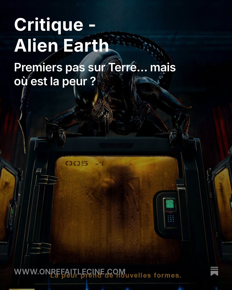 GuirichG's tweet photo. Publication de la critique de la série Alien Earth sur https://t.co/KqBphrEiI1 
Clique ici pour la lire : https://t.co/qUS20IogMK
#AlienEarth https://t.co/aoYvAut4Ah