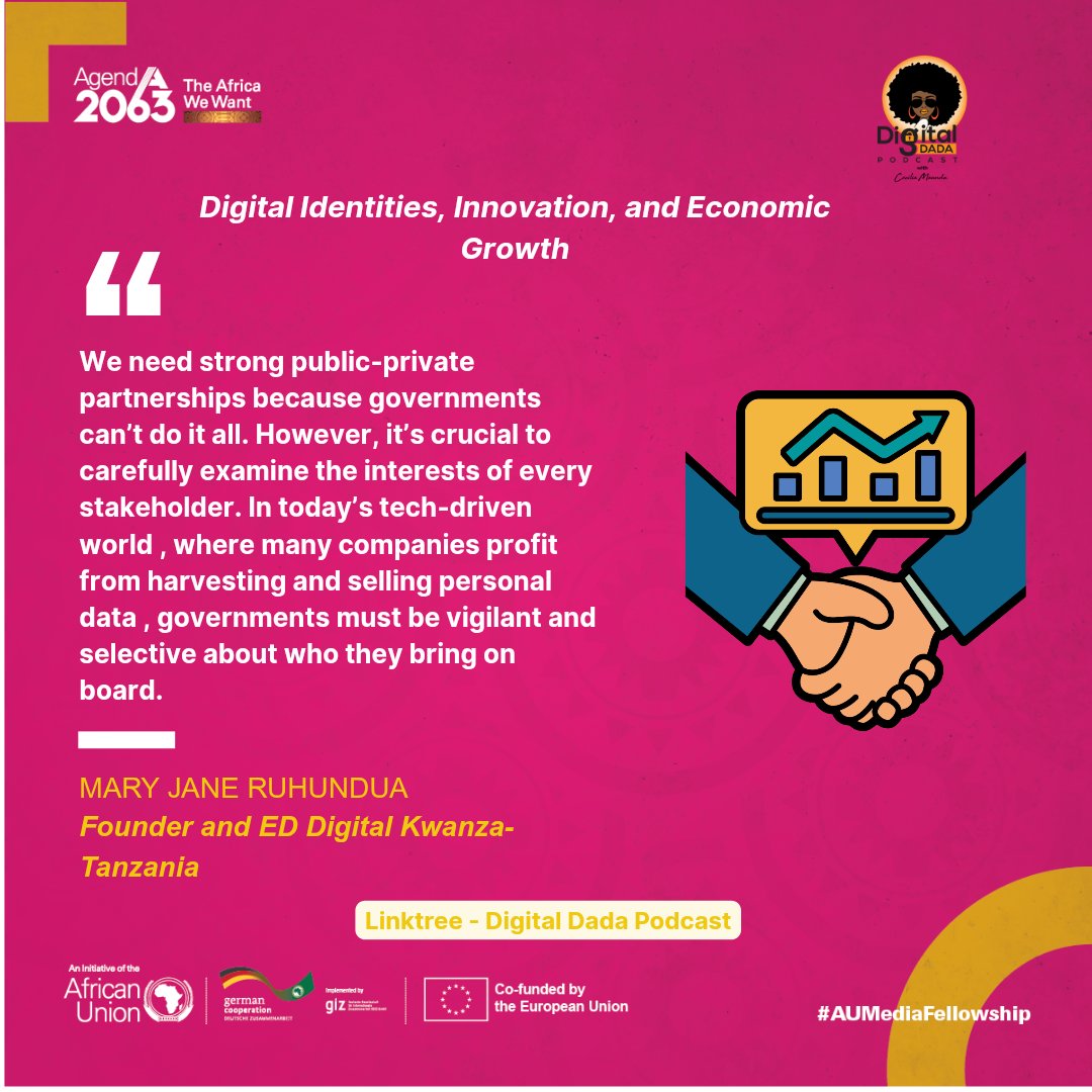 Ddadapodcast's tweet photo. As PPPs are embraced, in Digital ID Systems implementation and rolling out, governments must be vigilant about citizen's data protection.
#AUMediaFellowship #DigitalIDSystems
@_AfricanUnion @CeciliaMaundu
https://t.co/nSryhgbViF https://t.co/xbeym46CYE