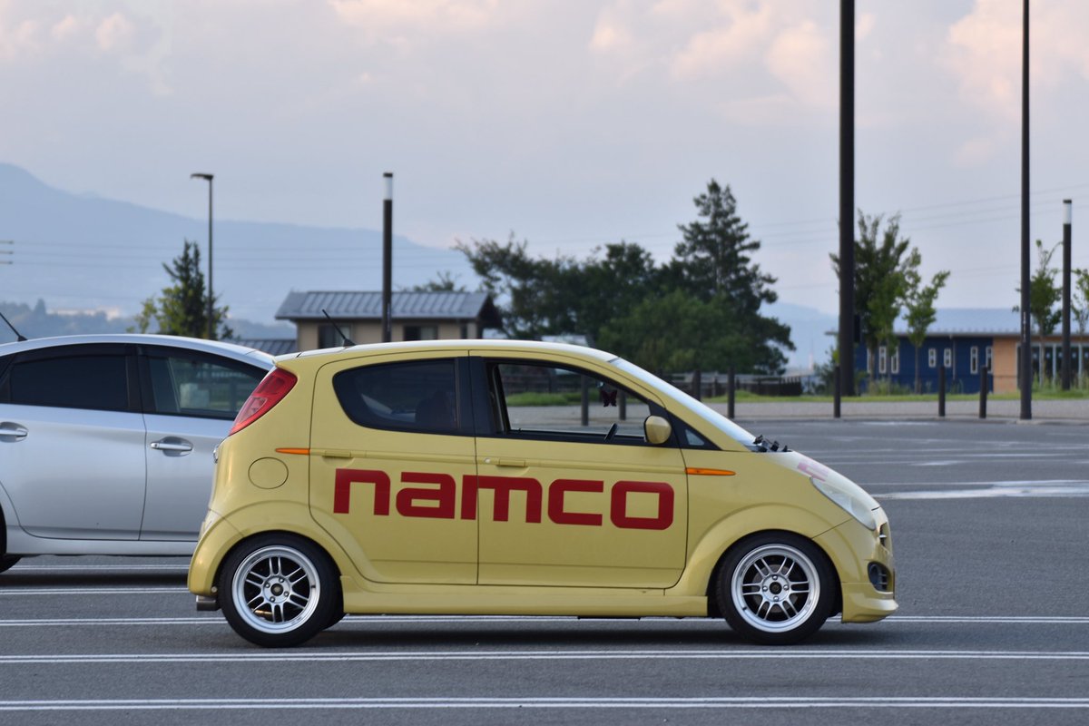 eee_vvv_ooo's tweet photo. namco貼りました

完成度の高いアザーカーをコンセプトに作りました
気持ちは840馬力です‼️ https://t.co/QkjeQwYMgS