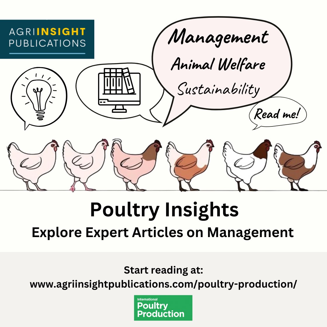 Poultry management matters.
From nutrition and housing to disease prevention and biosecurity, explore the strategies driving healthier, more productive flocks. 

Search 'poultry management' on our site to read more: agriinsight.link/WebsitePoultry…

#poulitryfarming #poultryinsights