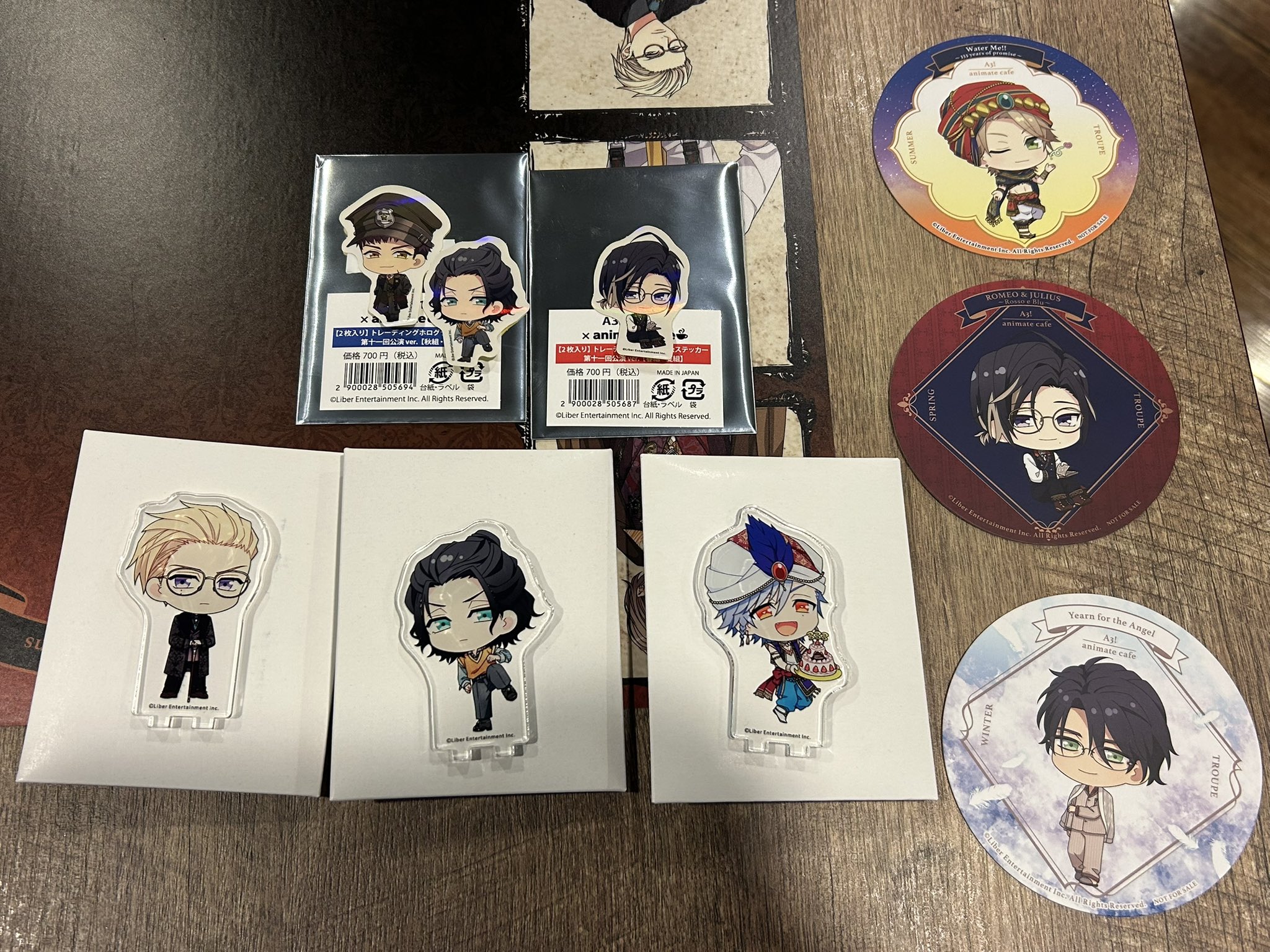 A3！カフェ　グッズ honeybee × GraffArt CAFE」開催決定！「AGF2023」の衣装を着た