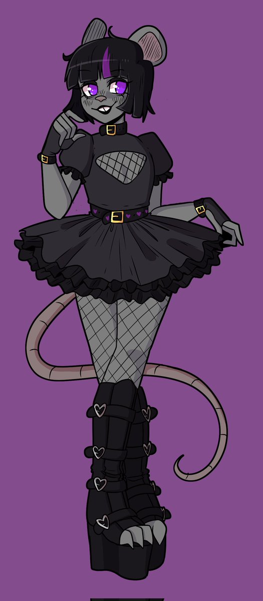 Thanks to <a href="/bunnymoonesuite/">v</a> , my inner mouse has a form!

Subby nezumi mouse is here!
See this as a manifestation of her inner mouse!