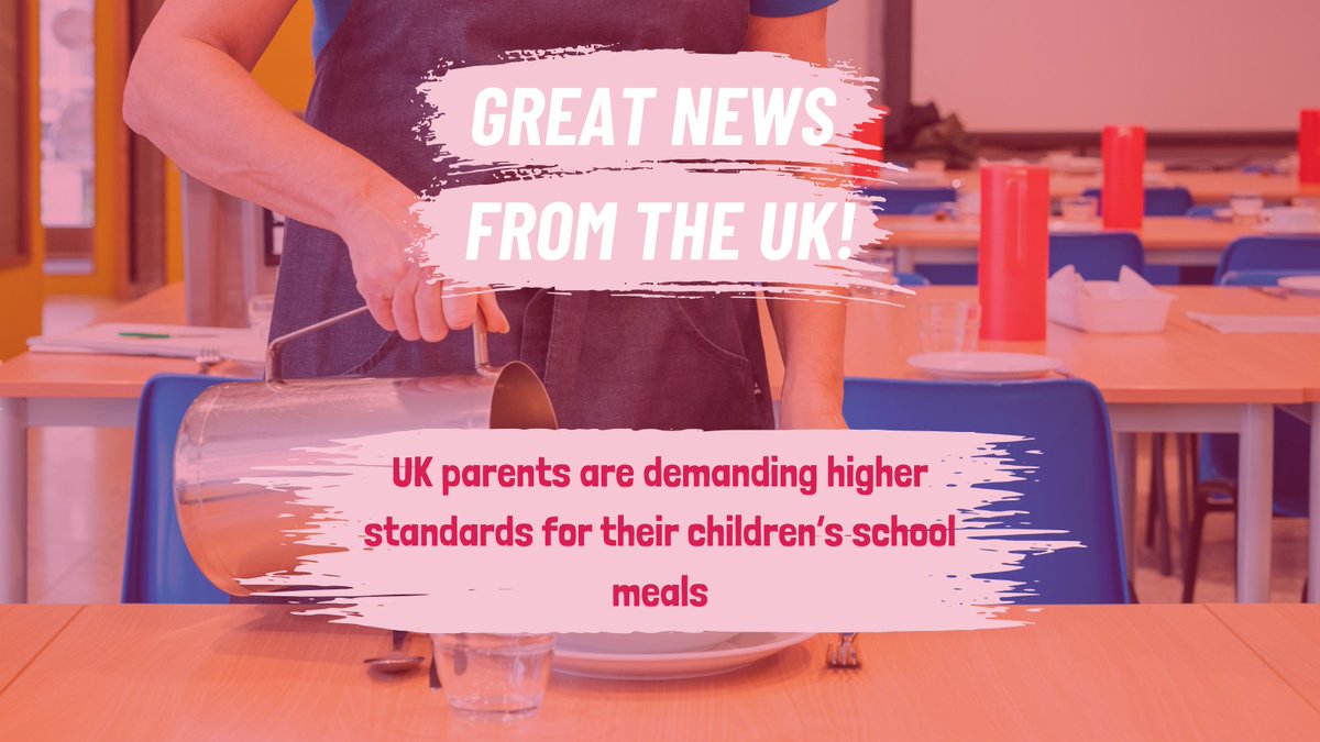 Backed by the latest <a href="/UKSustain/">Sustain</a> Parents’ Manifesto for Healthy Children’s Food,  Chefs in Schools is calling for:
🥦 Fruit/veg with every school meal
🍰 Sugary desserts max 2x/week
🔍 Stronger inspections in school canteens
Download the manifesto 👉 tinyurl.com/chmc8p2y